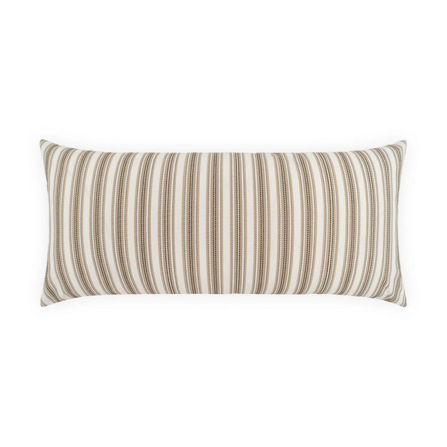 D.V. Kap Home Pendle Lumbar Travertine 12" x 24" Outdoor Pillow