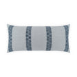 D.V. Kap Home Amuse Lumbar Denim 12" x 24" Outdoor Pillow