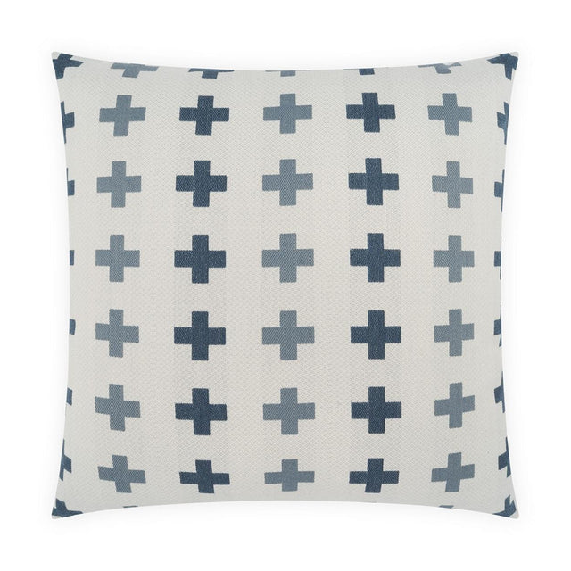 D.V. Kap Home Mastix Indigo 22" x 22" Outdoor Pillow