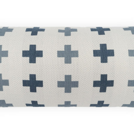 D.V. Kap Home Mastix Lumbar Indigo 12" x 24" Outdoor Pillow