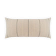 D.V. Kap Home Linger Lumbar Cashmere 12" x 24" Outdoor Pillow