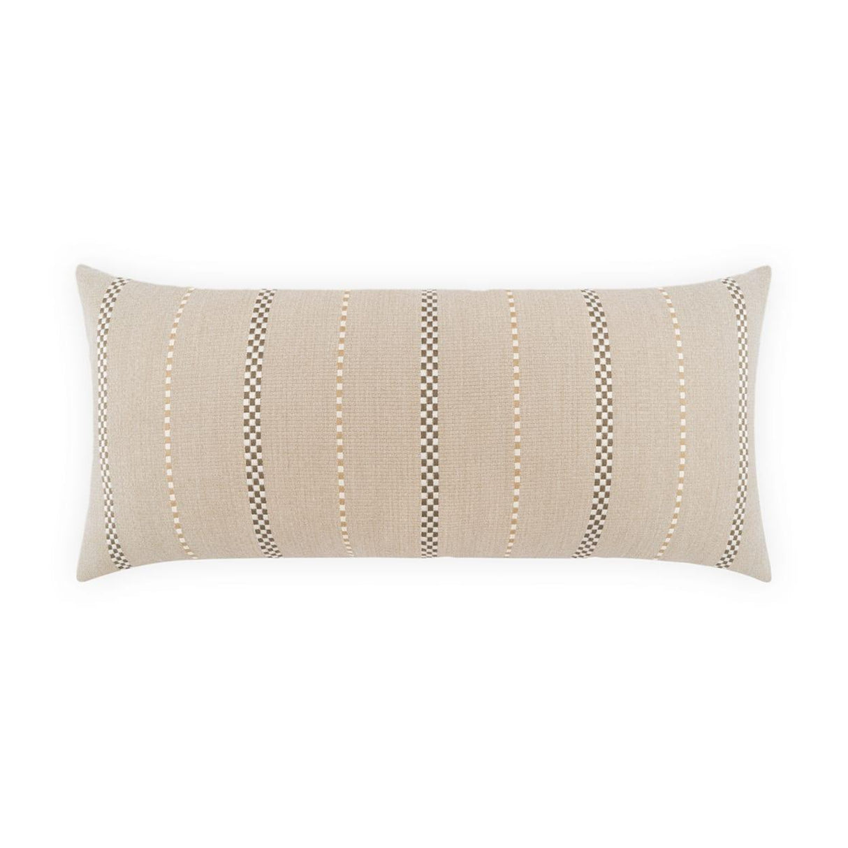 D.V. Kap Home Linger Lumbar Cashmere 12" x 24" Outdoor Pillow