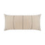 D.V. Kap Home Linger Lumbar Cashmere 12" x 24" Outdoor Pillow