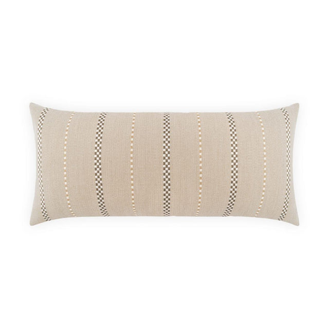 D.V. Kap Home Linger Lumbar Cashmere 12" x 24" Outdoor Pillow