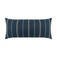 D.V. Kap Home Linger Lumbar Indigo 12" x 24" Outdoor Pillow