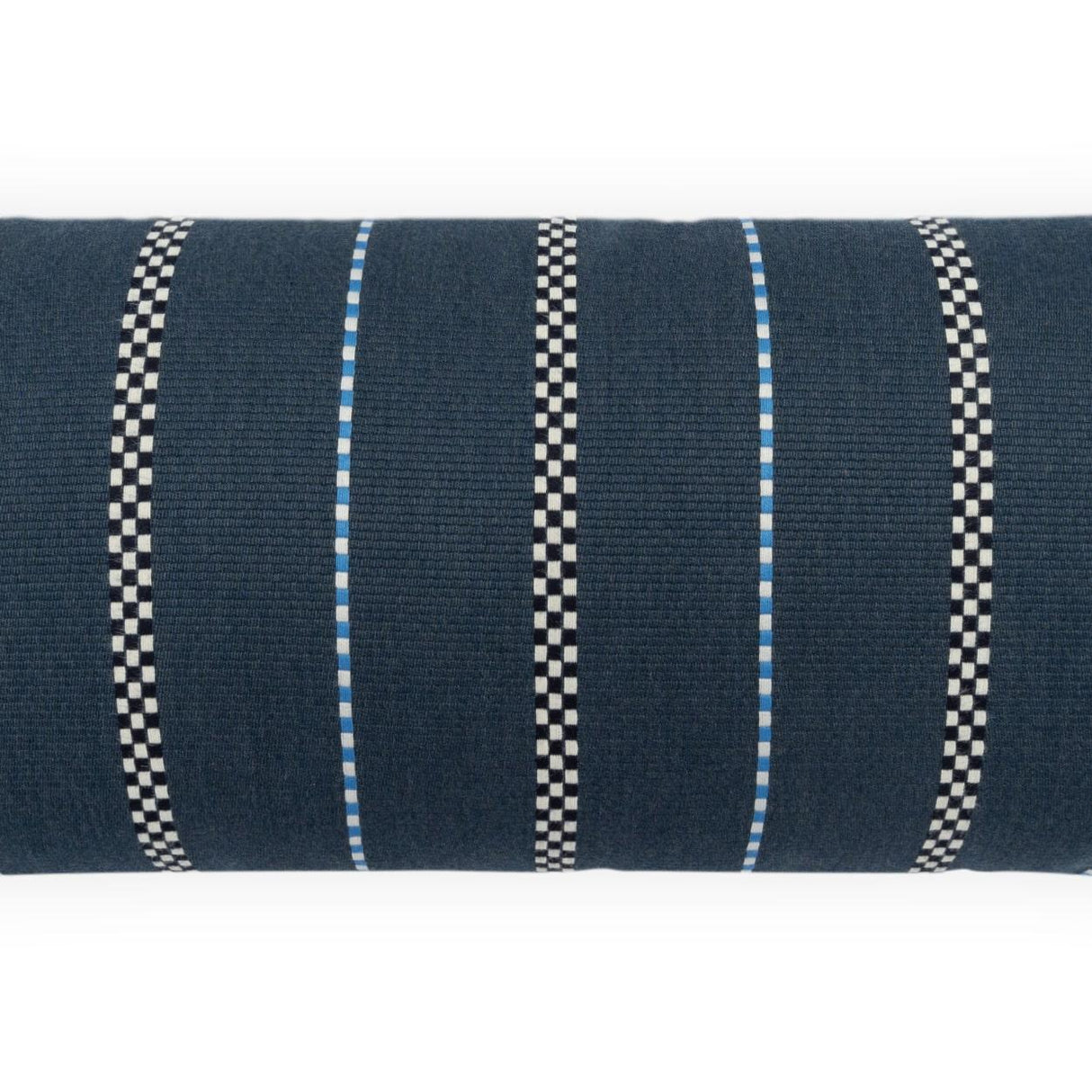 D.V. Kap Home Linger Lumbar Indigo 12" x 24" Outdoor Pillow