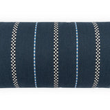 D.V. Kap Home Linger Lumbar Indigo 12" x 24" Outdoor Pillow