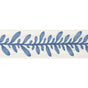 Anna French Calathea Tape French Blue Trim