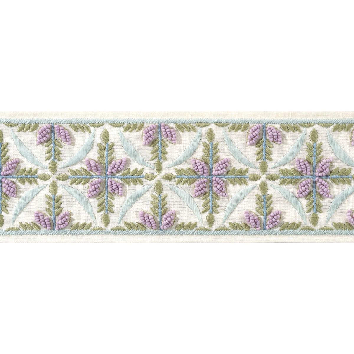 Anna French Leila Tape Lilac And Willow Trim