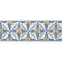 Anna French Leila Tape Stone And Blue Trim