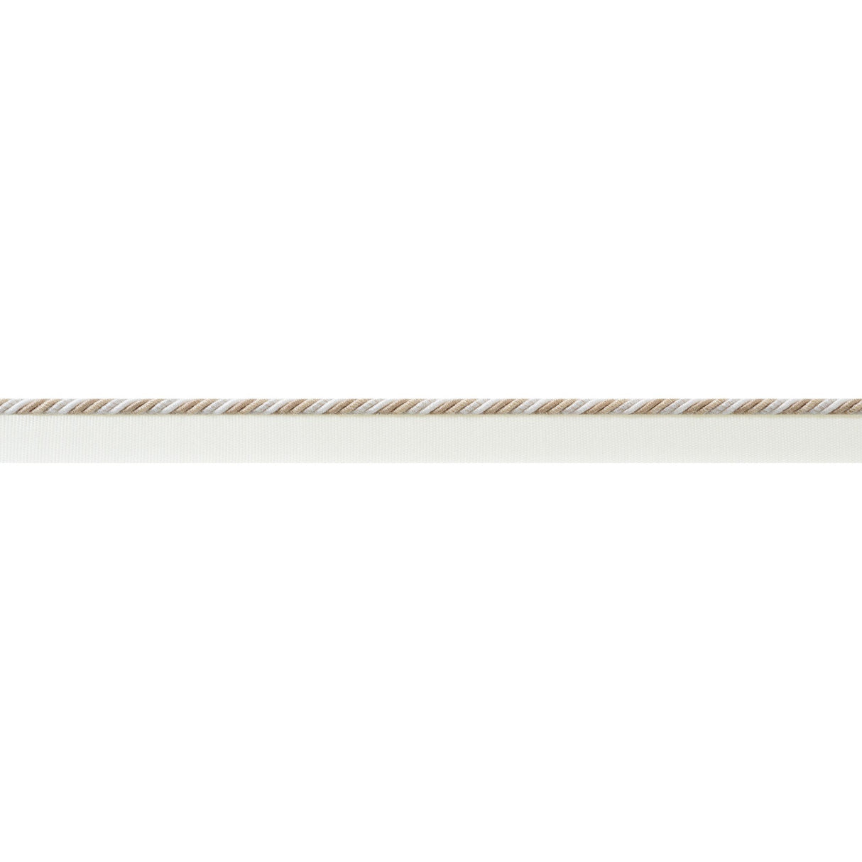 Anna French Maren Cord Linen And Ivory Trim