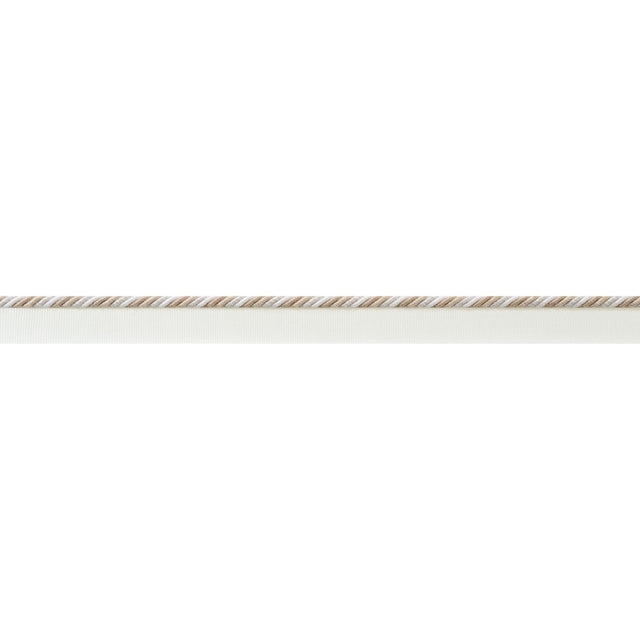 Anna French Maren Cord Linen And Ivory Trim