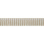 Anna French Esme Fringe Linen And Ivory Trim