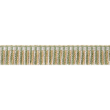 Anna French Esme Fringe Willow And Soft Gold Trim