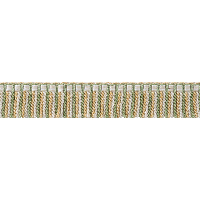 Anna French Esme Fringe Willow And Soft Gold Trim