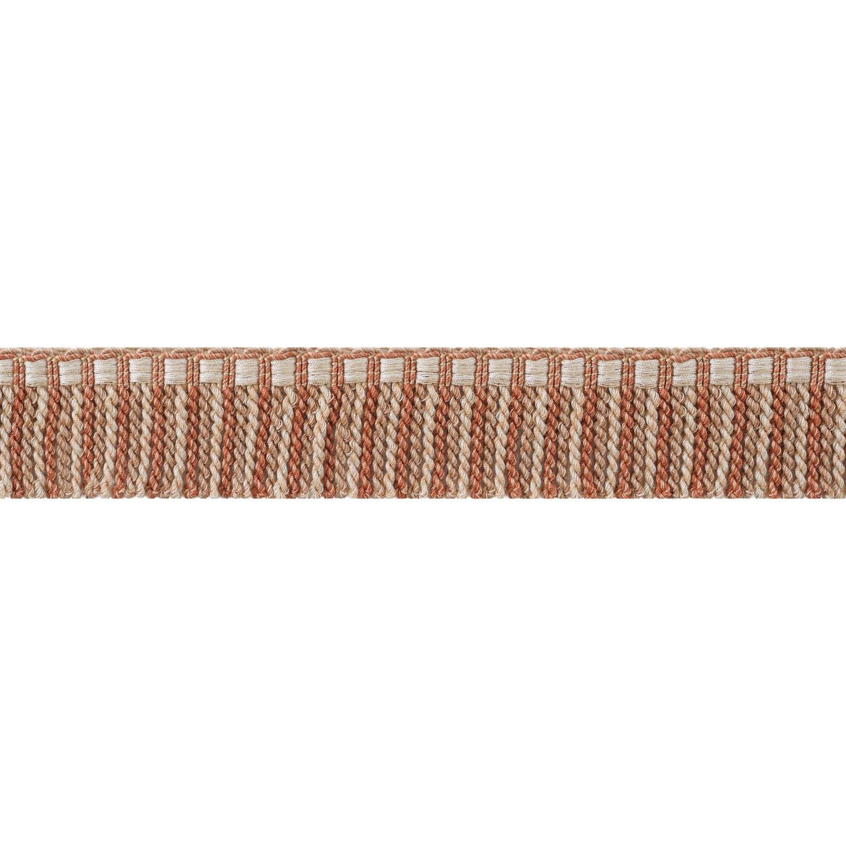 Anna French Esme Fringe Paprika And Nutmeg Trim