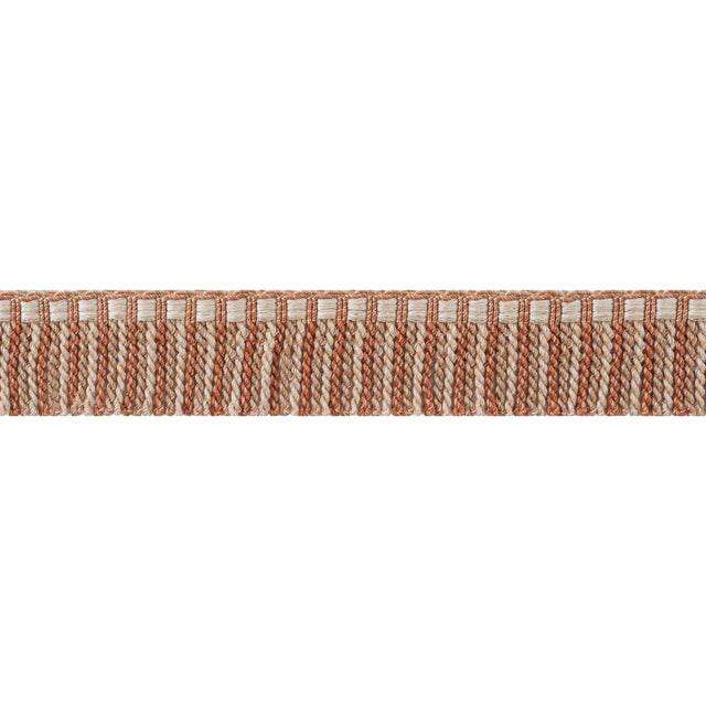 Anna French Esme Fringe Paprika And Nutmeg Trim