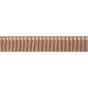 Anna French Esme Fringe Paprika And Nutmeg Trim
