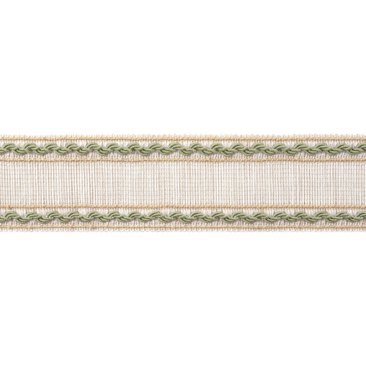Anna French Gabrielle Tape Willow And Soft Gold Trim