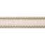 Anna French Gabrielle Tape Willow And Soft Gold Trim