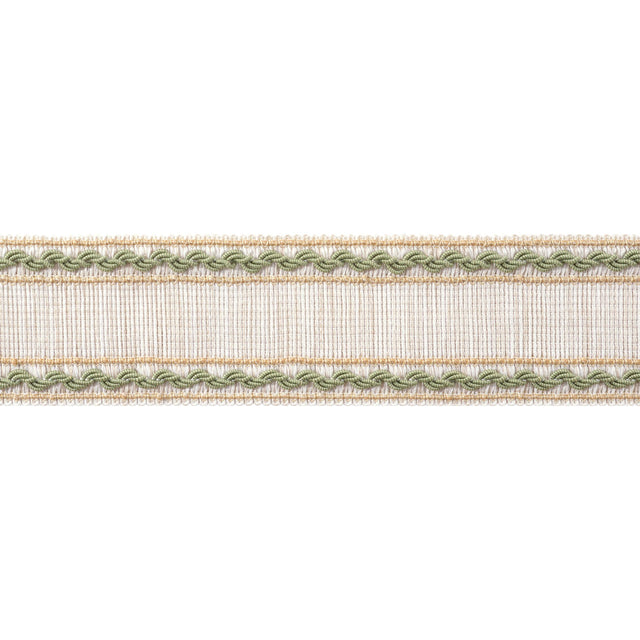 Anna French Gabrielle Tape Willow And Soft Gold Trim