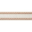 Anna French Gabrielle Tape Paprika And Soft Gold Trim