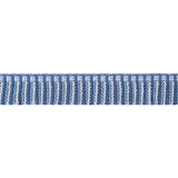 Anna French Esme Fringe French Blue And Sky Trim