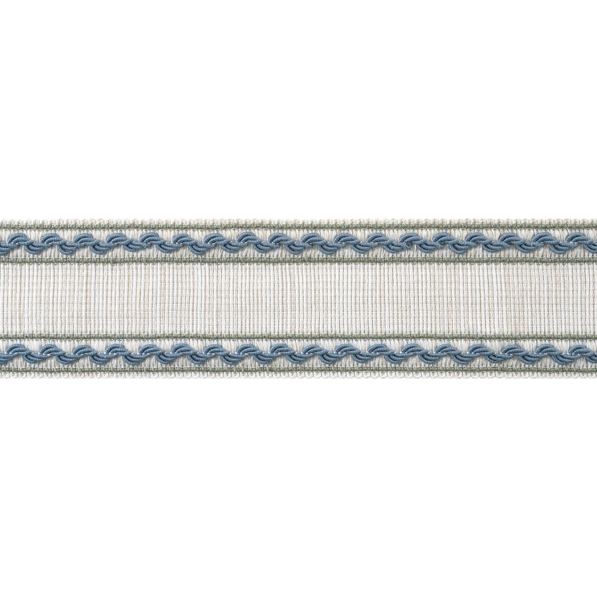 Anna French Gabrielle Tape Mallard And Sage Trim