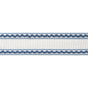 Anna French Gabrielle Tape French Blue And Sky Trim