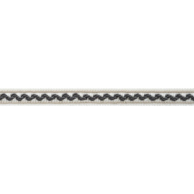 Anna French Bree Tape Ebony And Stone Trim