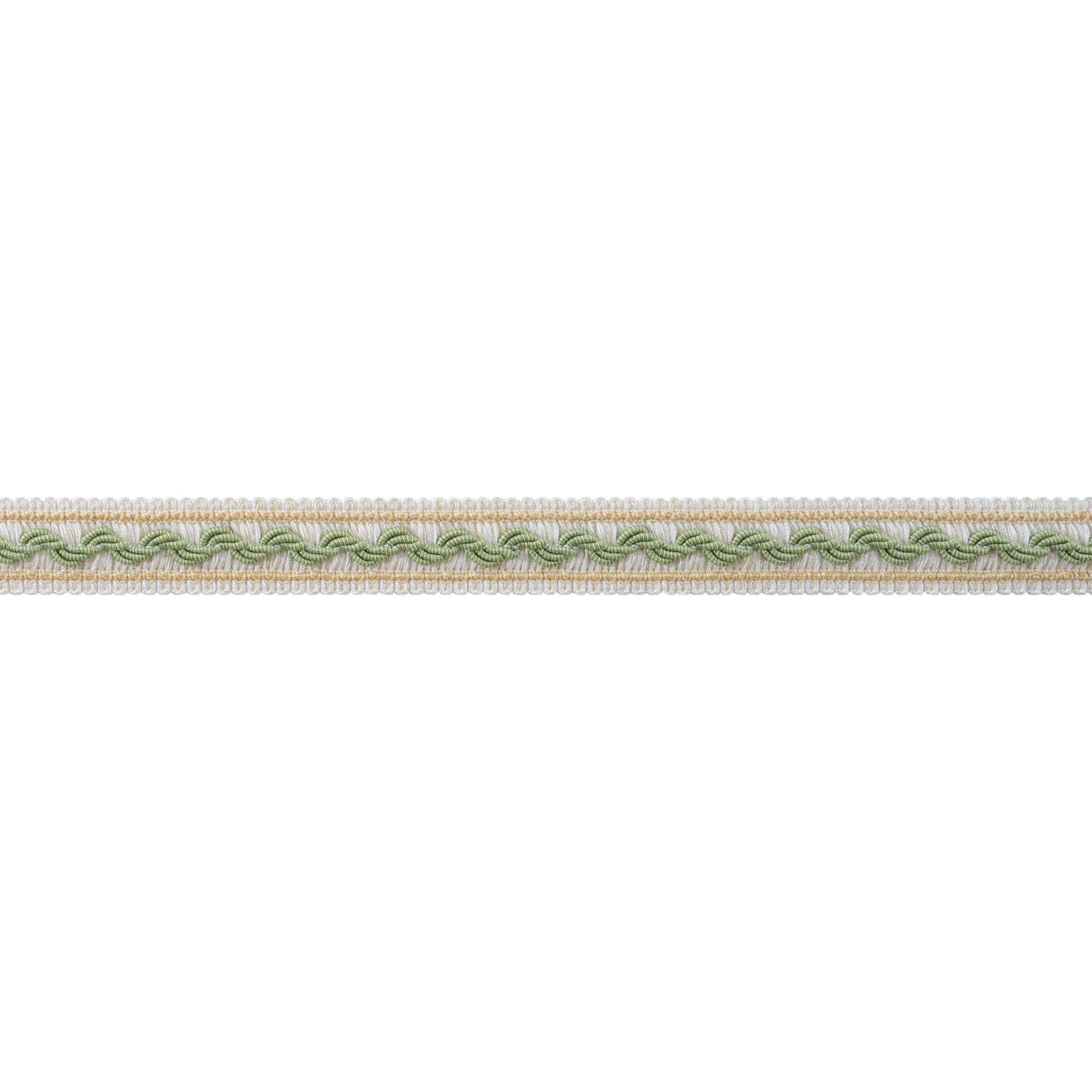Anna French Bree Tape Willow And Soft Gold Trim