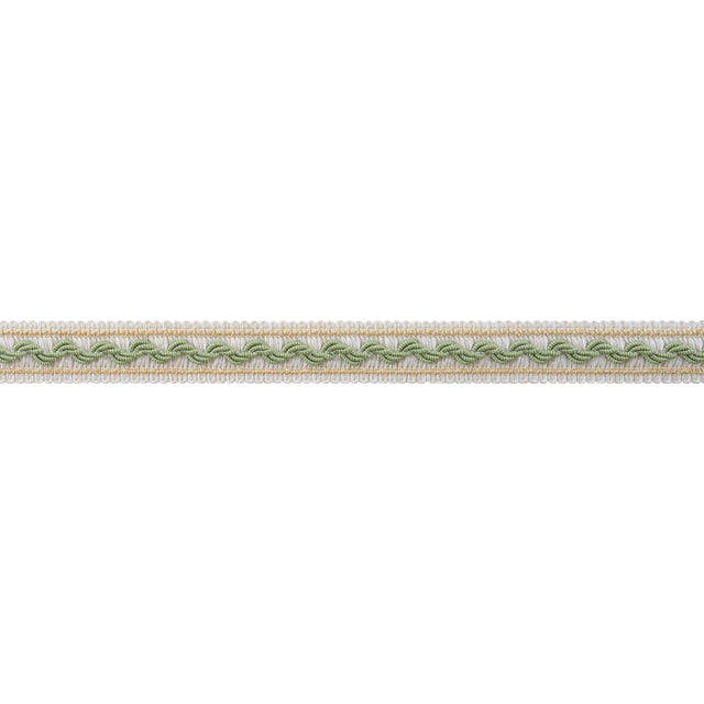 Anna French Bree Tape Willow And Soft Gold Trim