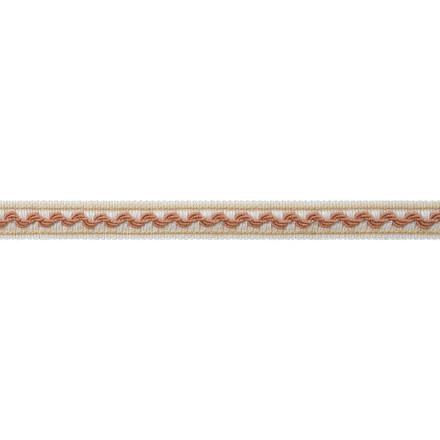 Anna French Bree Tape Paprika And Soft Gold Trim