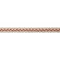 Anna French Bree Tape Paprika And Soft Gold Trim
