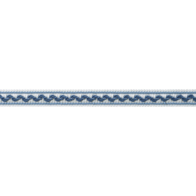 Anna French Bree Tape French Blue And Sky Trim