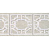 Thibaut Gate Applique Tape Linen Trim