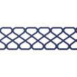 Thibaut Ripley Applique Navy Trim