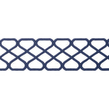 Thibaut Ripley Applique Navy Trim