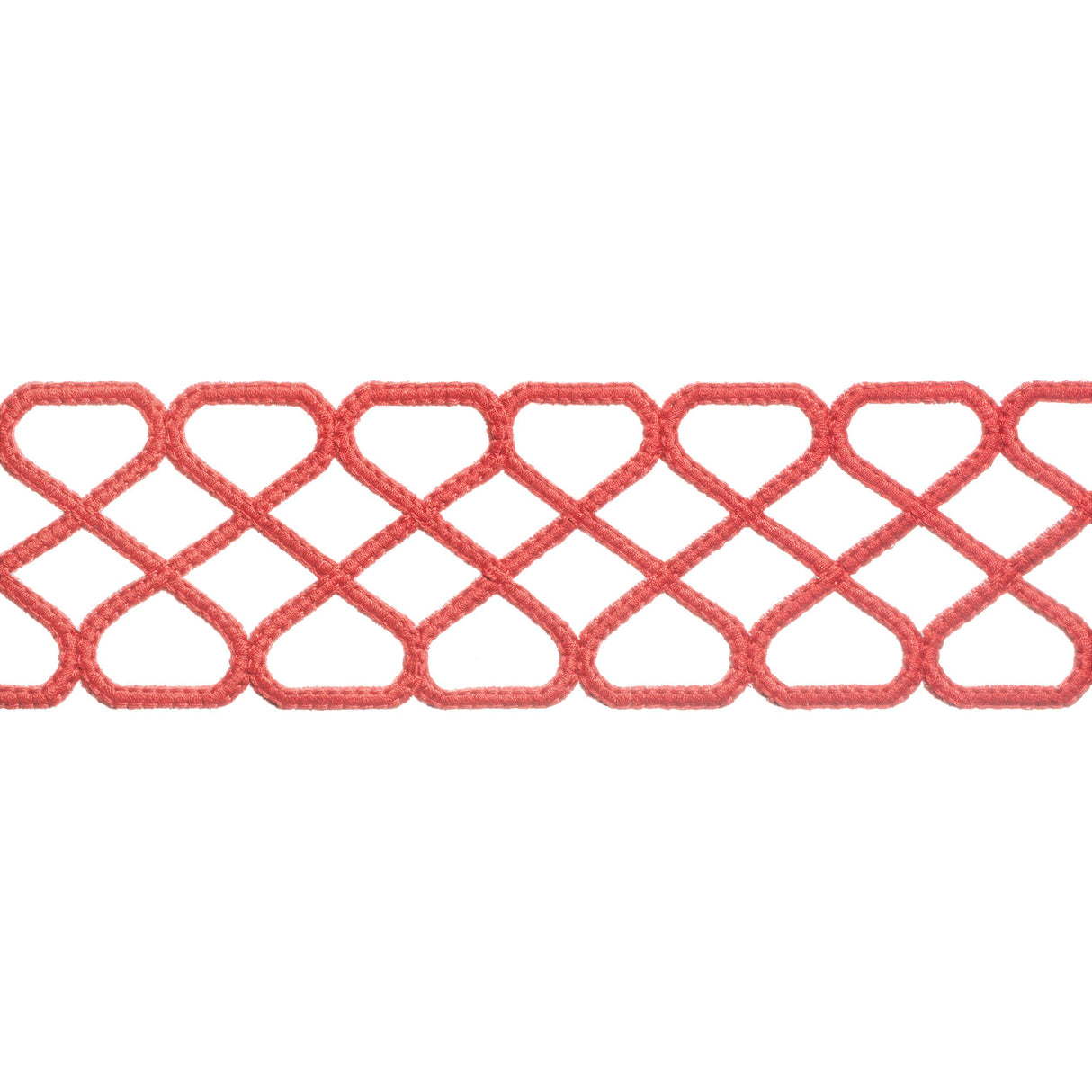 Thibaut Ripley Applique Coral Trim