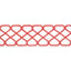 Thibaut Ripley Applique Coral Trim