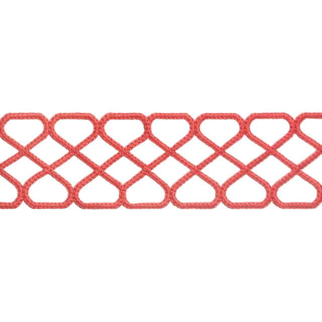 Thibaut Ripley Applique Coral Trim