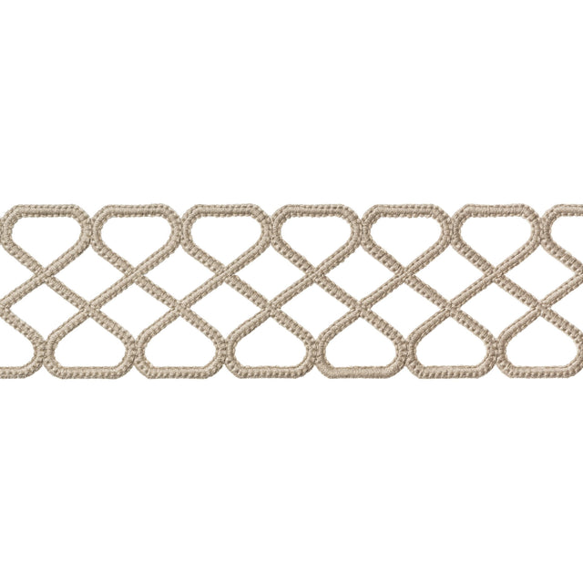 Thibaut Ripley Applique Linen Trim