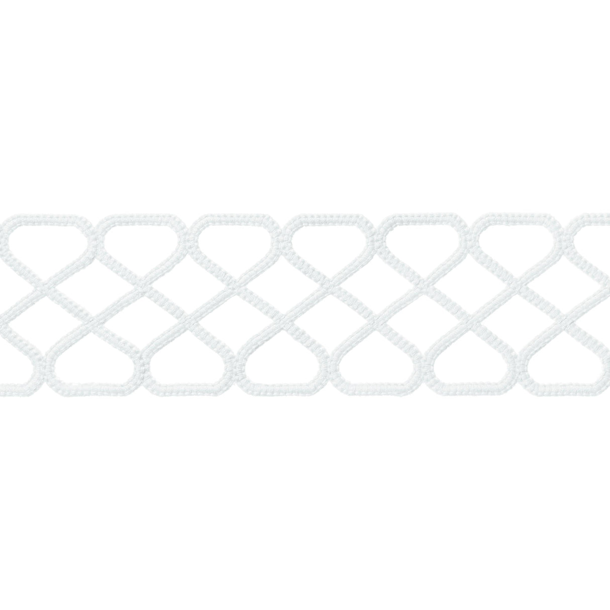 Thibaut Ripley Applique Snow White Trim