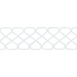 Thibaut Ripley Applique Snow White Trim