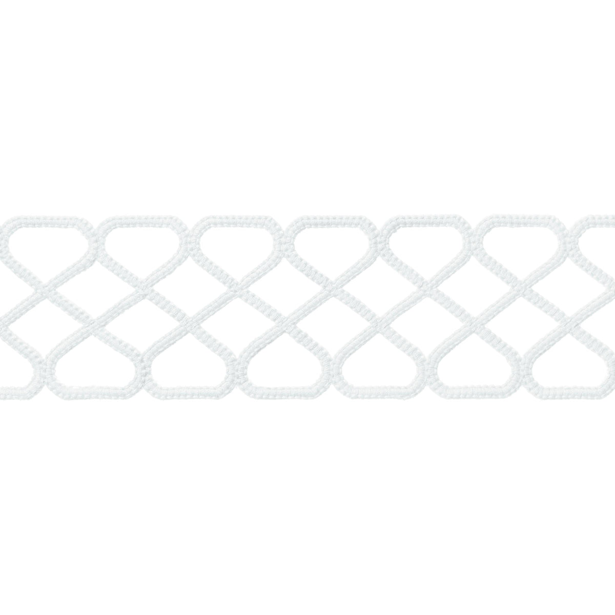 Thibaut Ripley Applique Snow White Trim