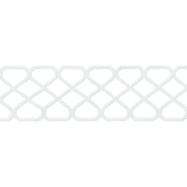 Thibaut Ripley Applique Snow White Trim