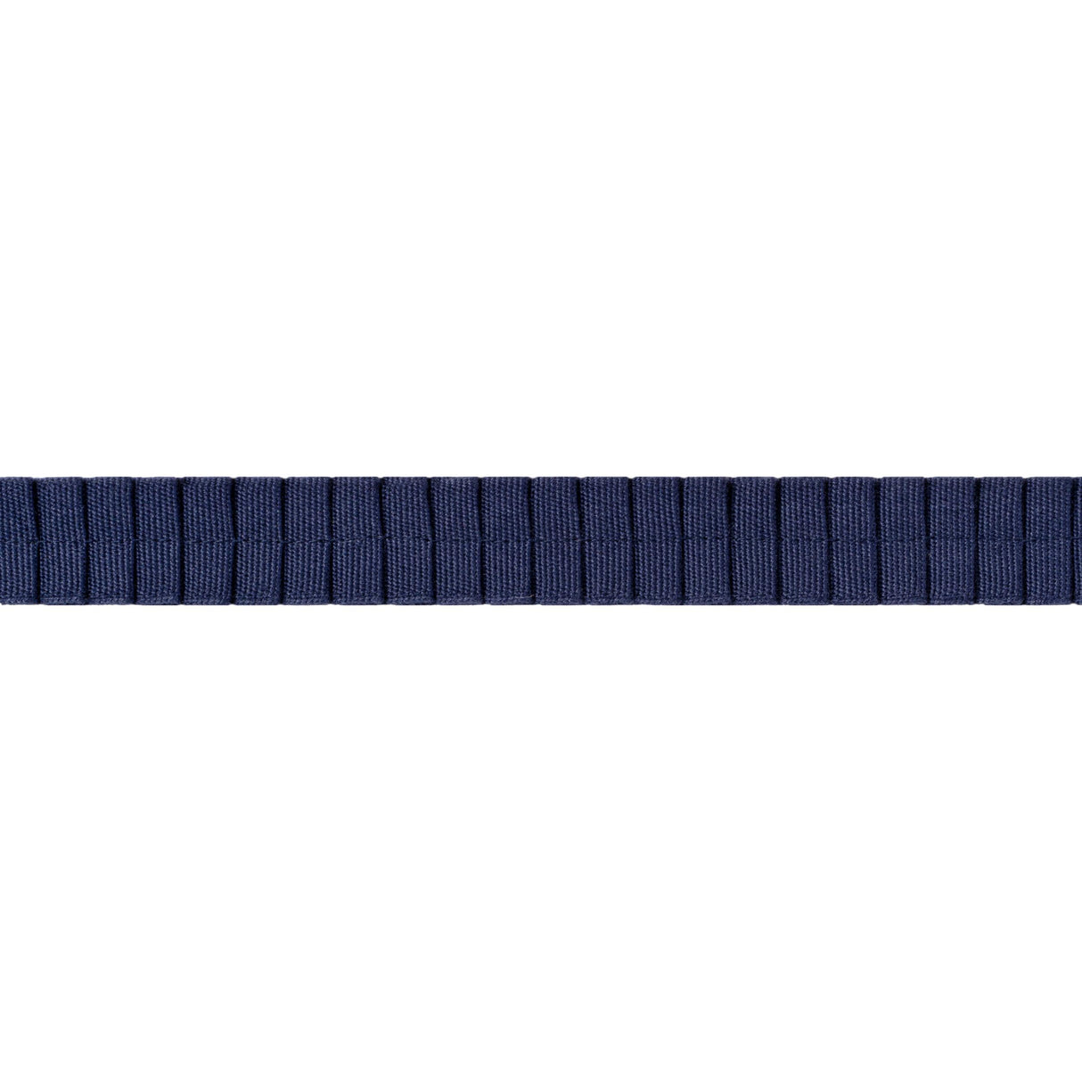 Thibaut Pleated Tape Navy Trim
