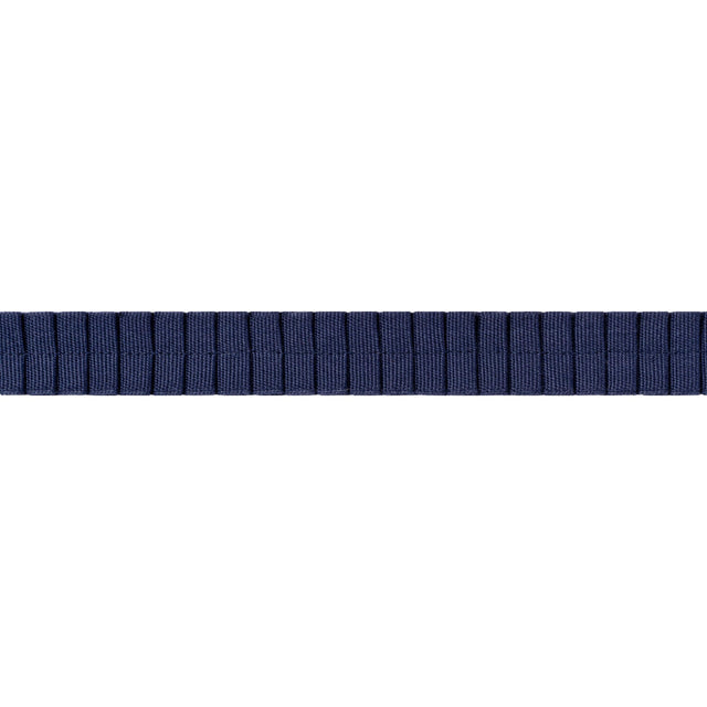 Thibaut Pleated Tape Navy Trim