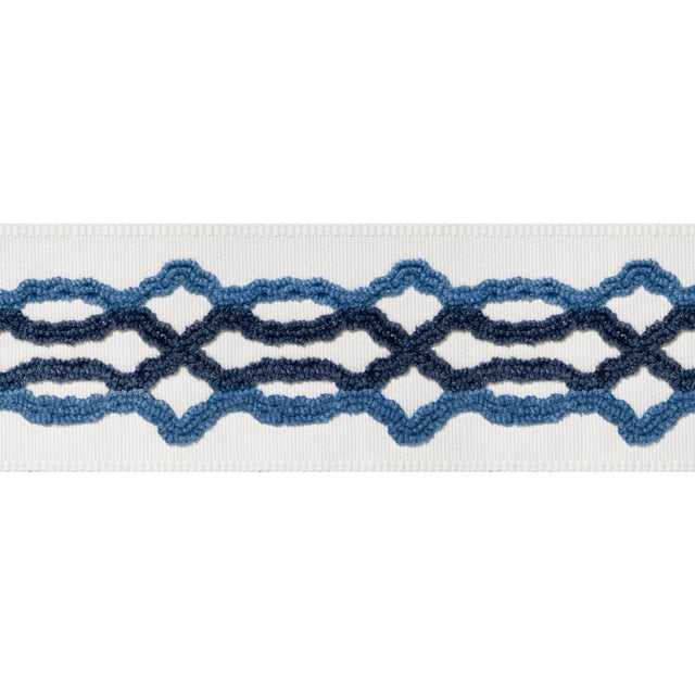 Thibaut Hartney Tape Bermuda And Navy Trim