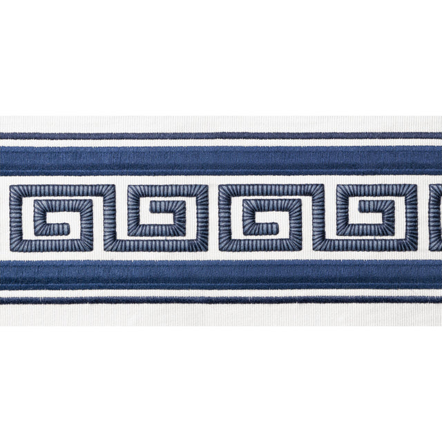 Thibaut Avenue Tape Bermuda And Sky Trim